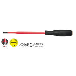 Screwdriver for Slotted Head Screws