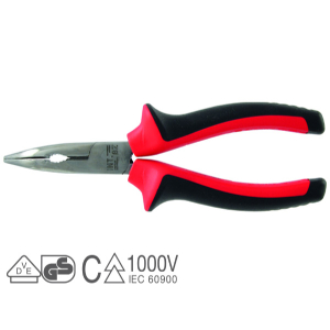 Telephone pliers bent