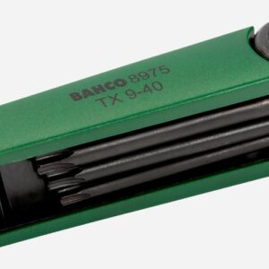 Folding TORX® L-Key Set T9 - T40 - 8 Pcs BE-8975